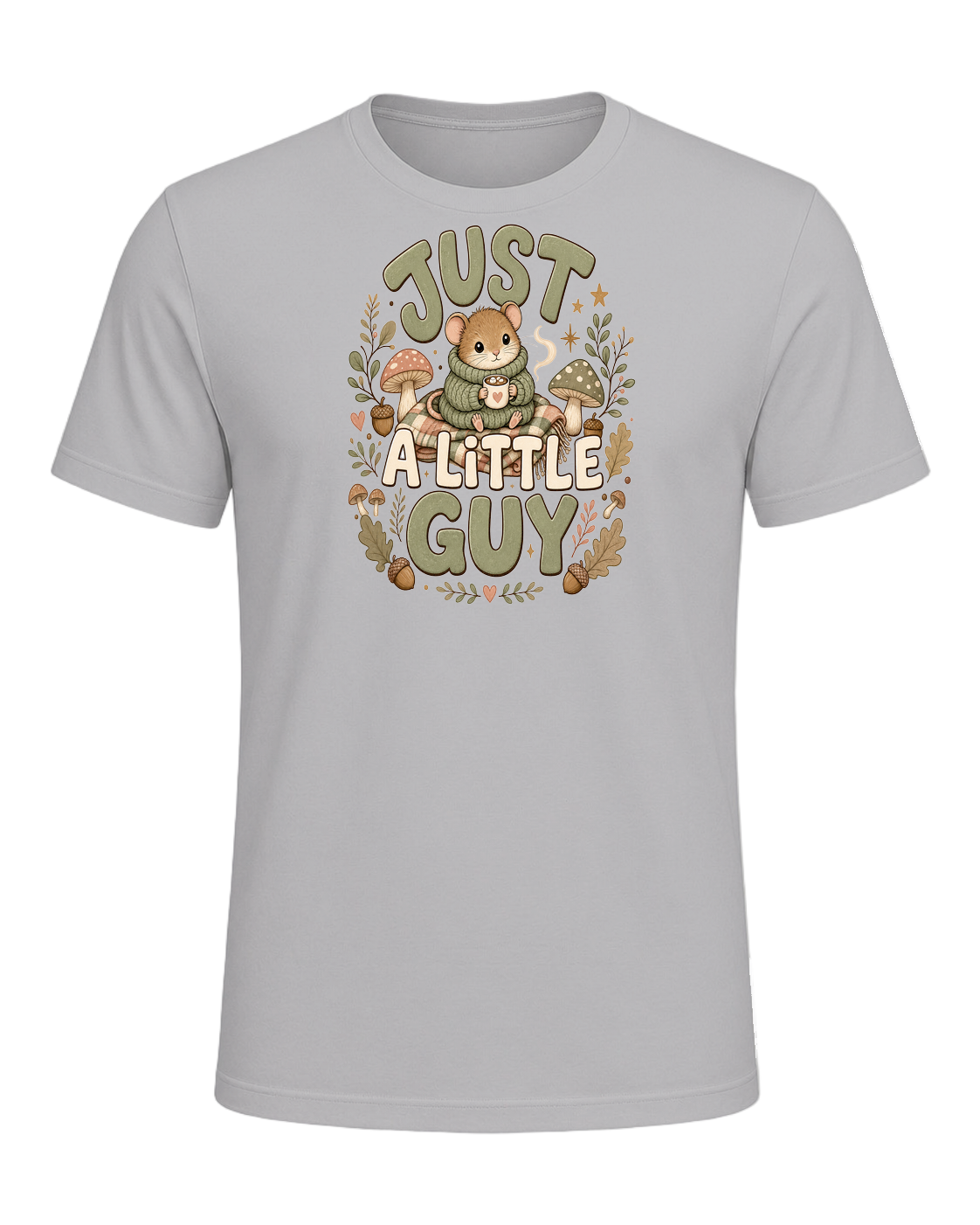 JUST A LITTLE GUY — Athletic Heather