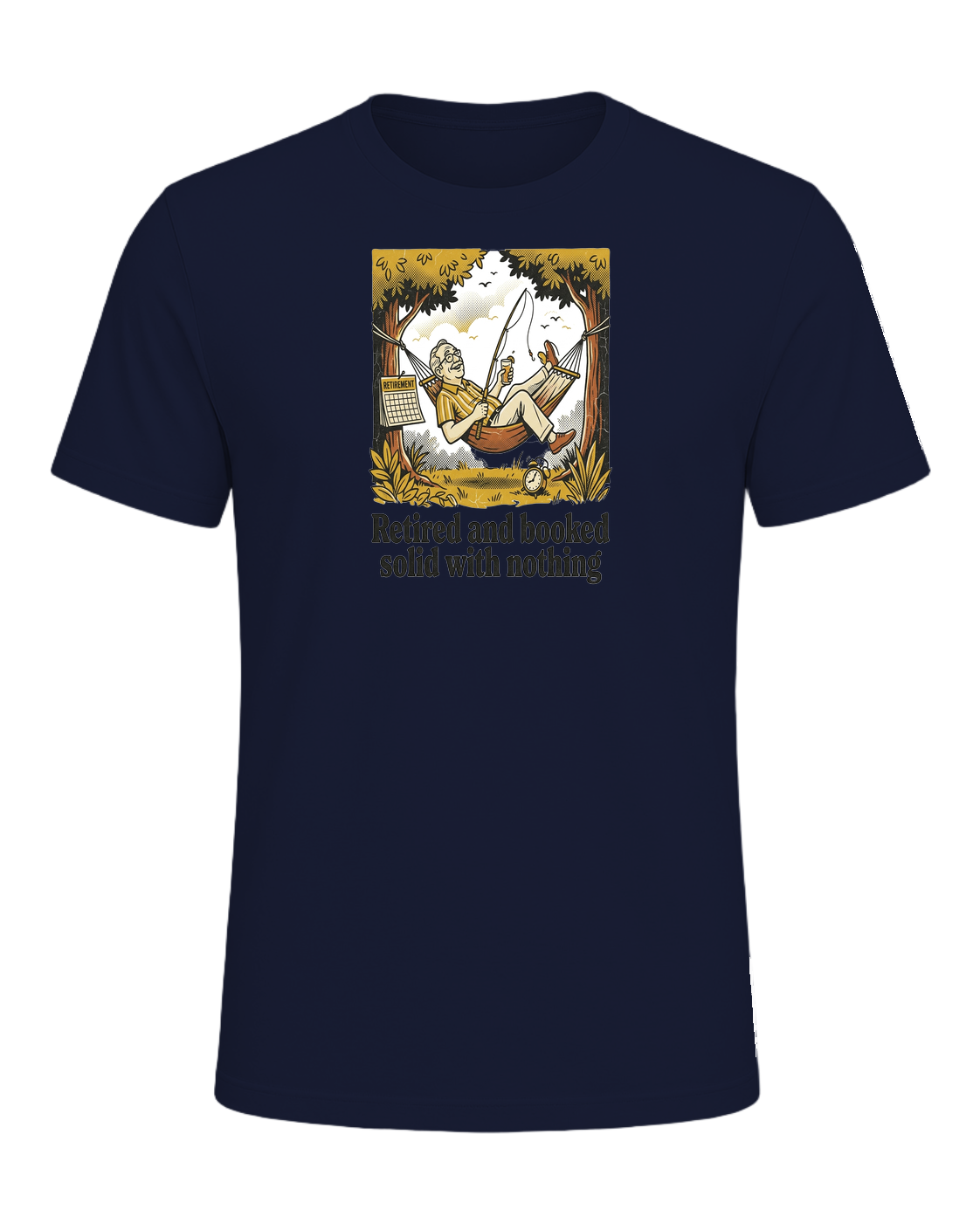 Retired and booked solid with nothing — Navy