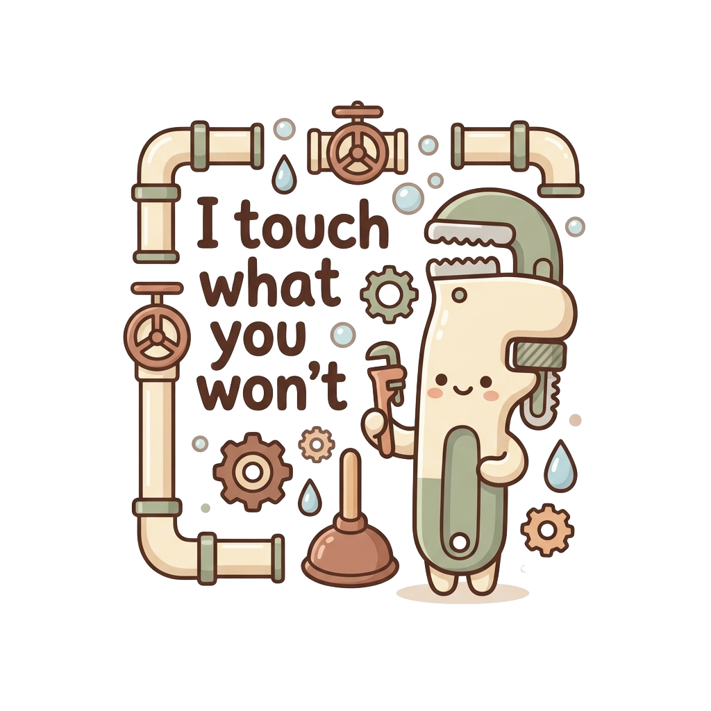 I touch what you won't
