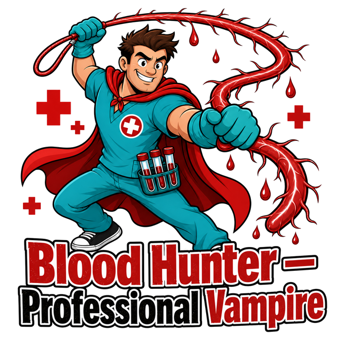 Blood Hunter - Professional Vampire Comic Style