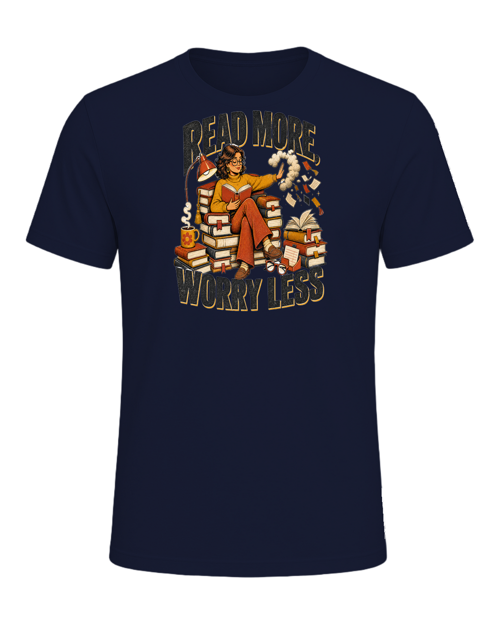 READ MORE, WORRY LESS — Navy