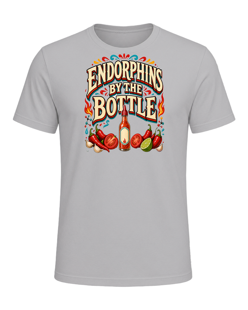 ENDORPHINS BY THE BOTTLE — Athletic Heather