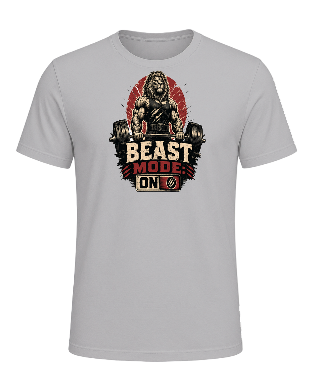 BEAST MODE: ON — Athletic Heather
