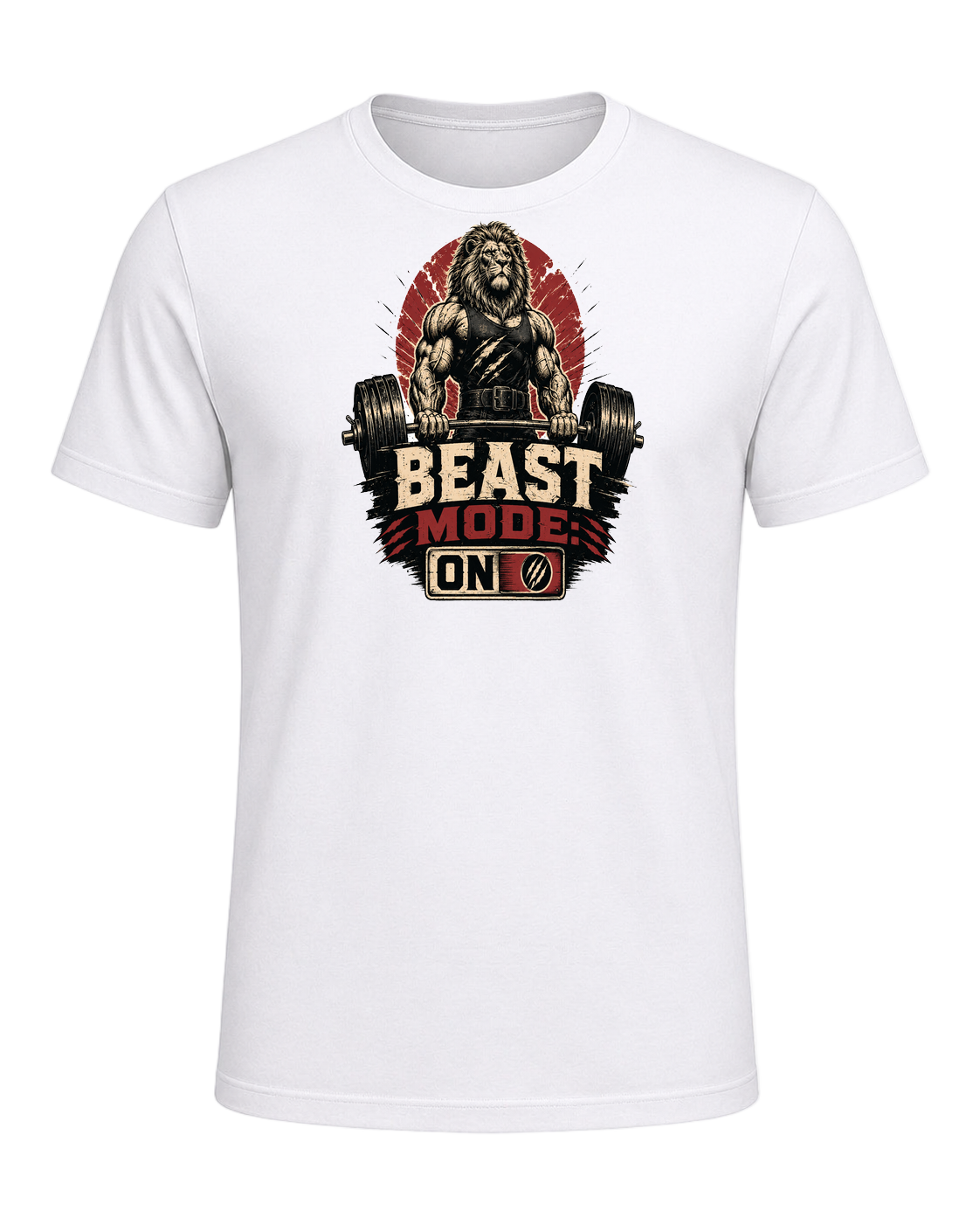 BEAST MODE: ON — White