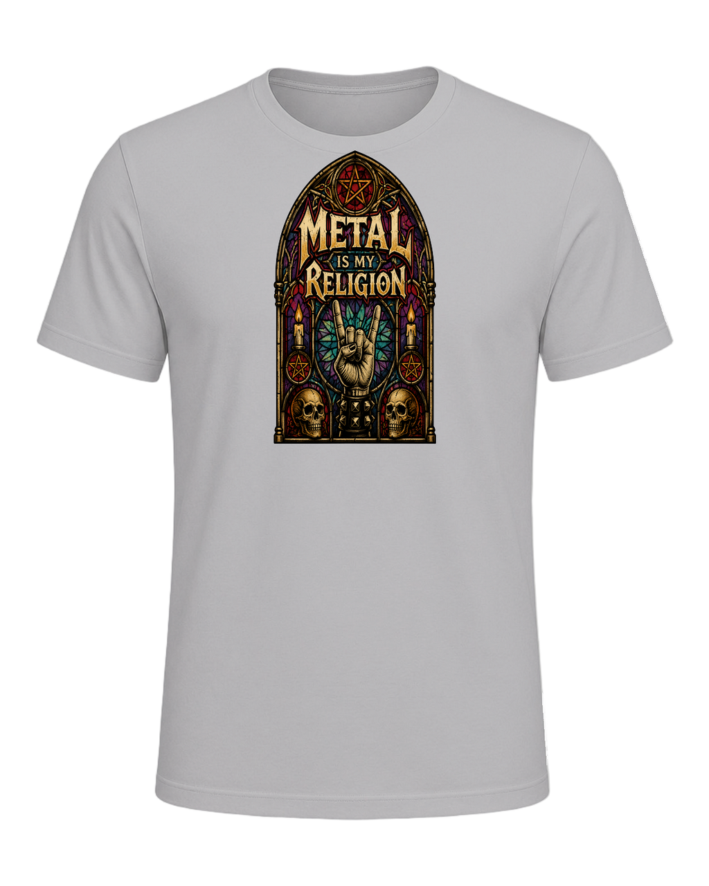 Metal Head Identity — Athletic Heather