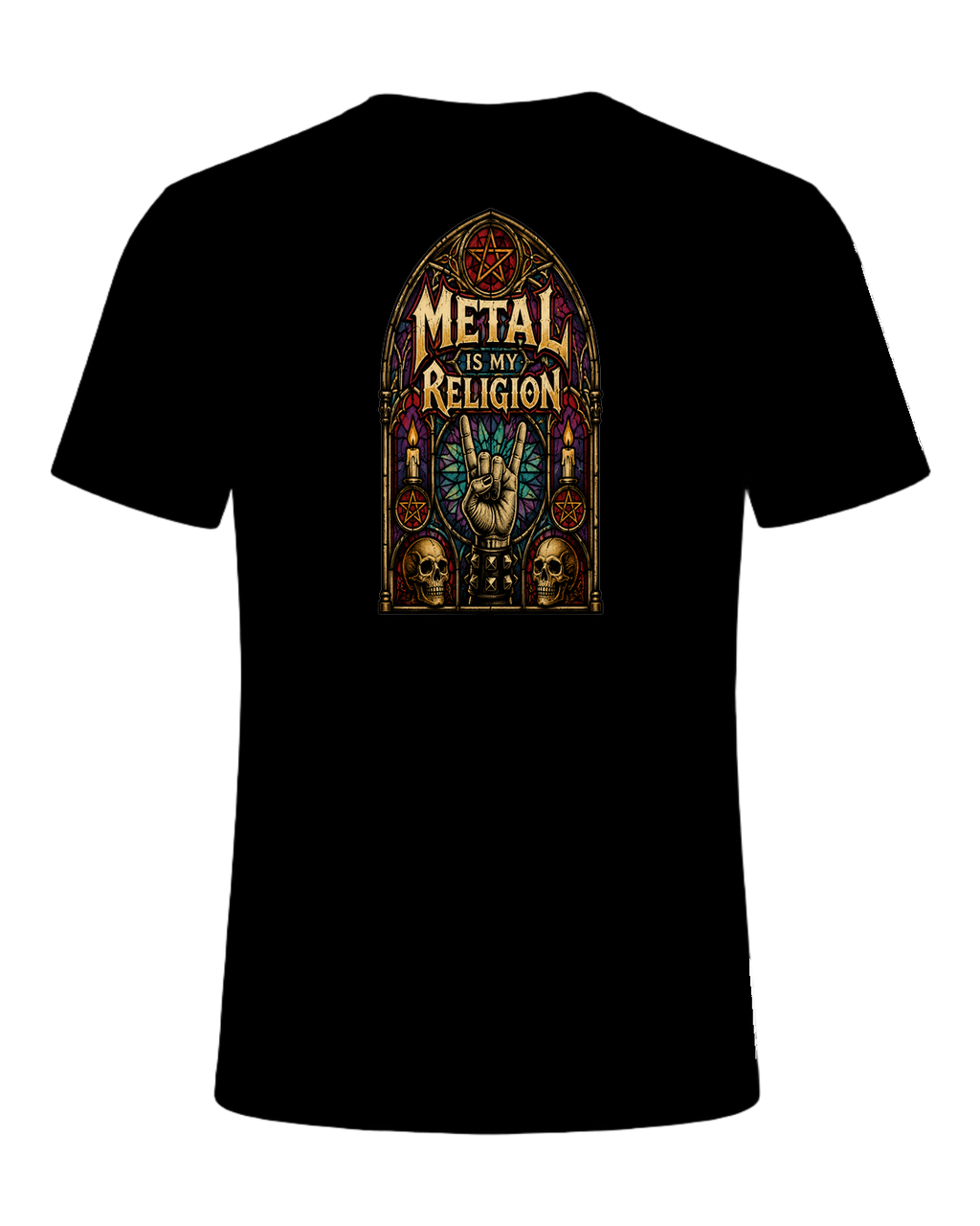 Metal Head Identity — Black