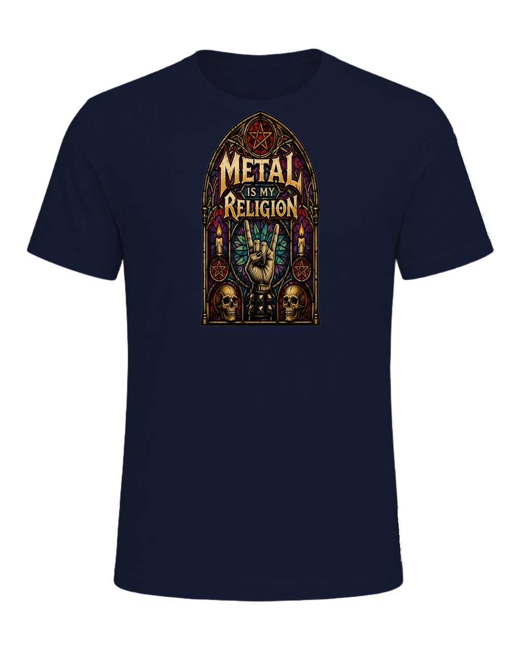 Metal Head Identity — Navy