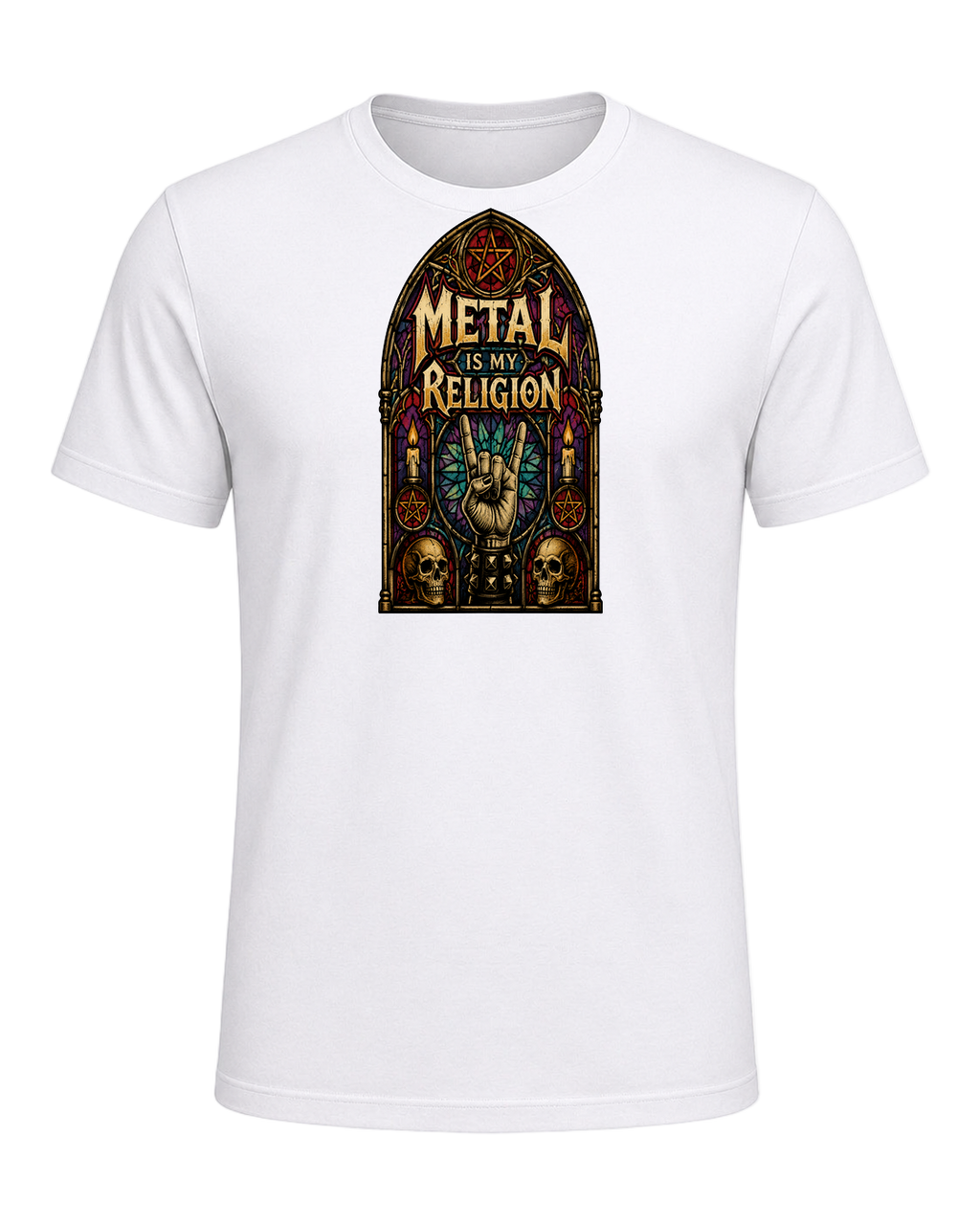 Metal Head Identity — White