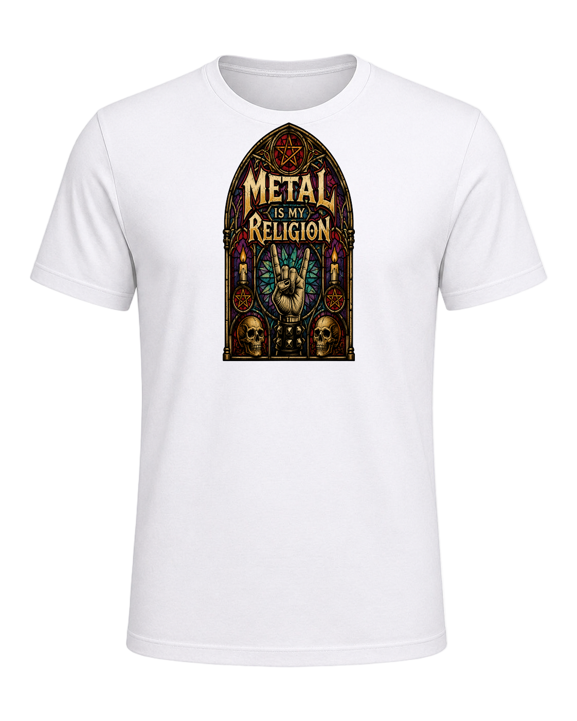 Metal Head Identity — White