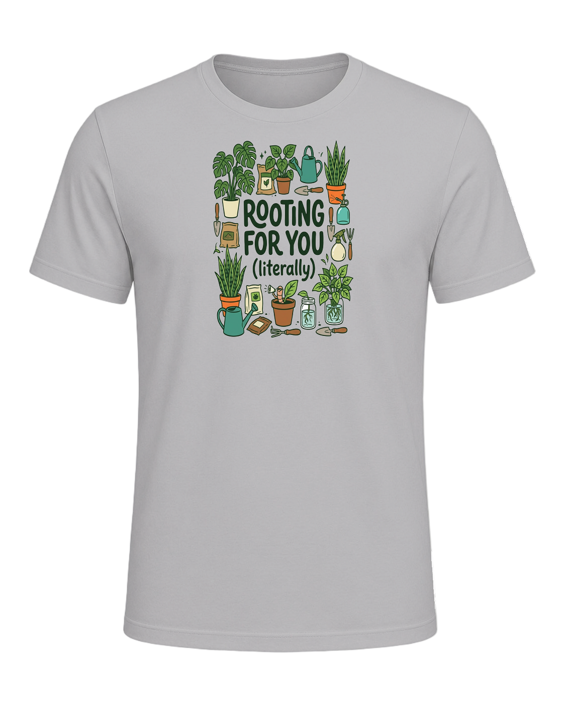 ROOTING FOR YOU (literally) — Athletic Heather