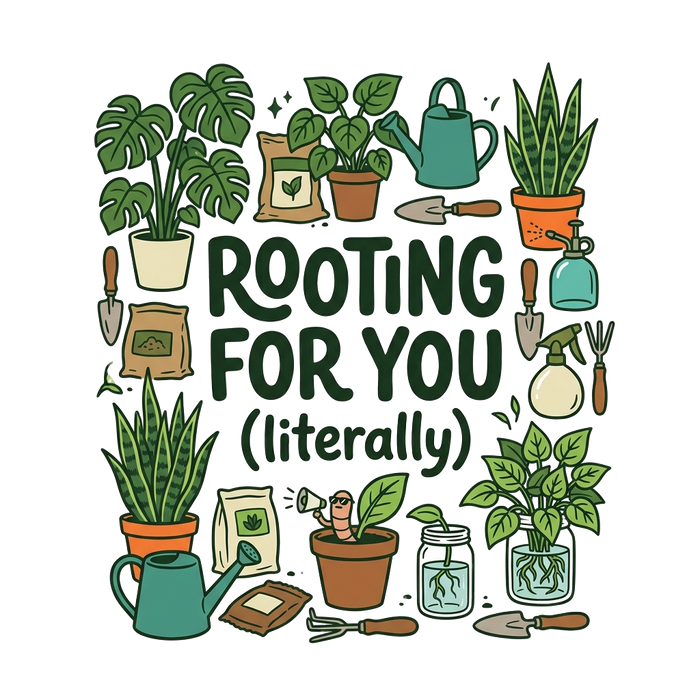 ROOTING FOR YOU (literally) - Quirky Doodle