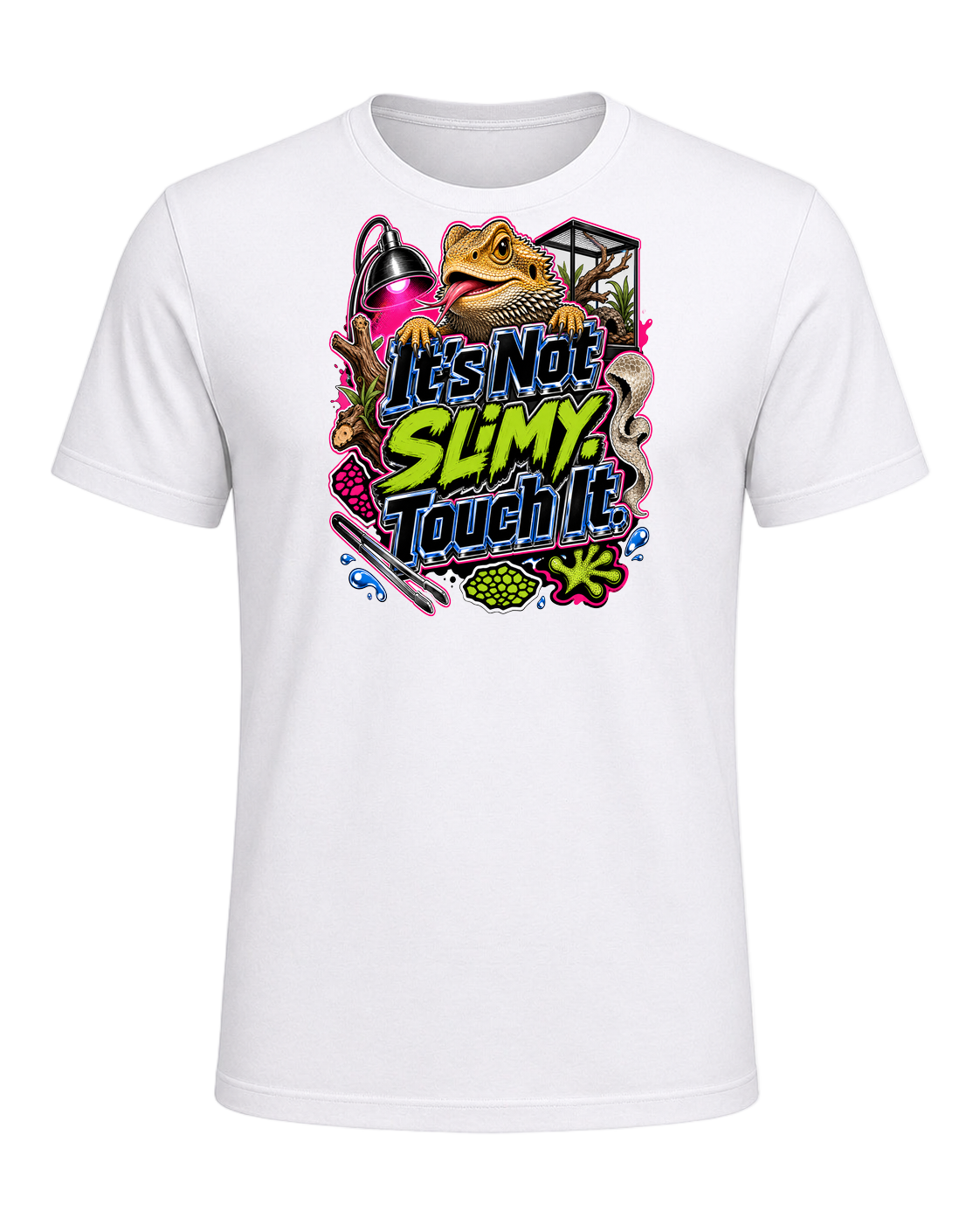 It's Not Slimy. Touch It. — White