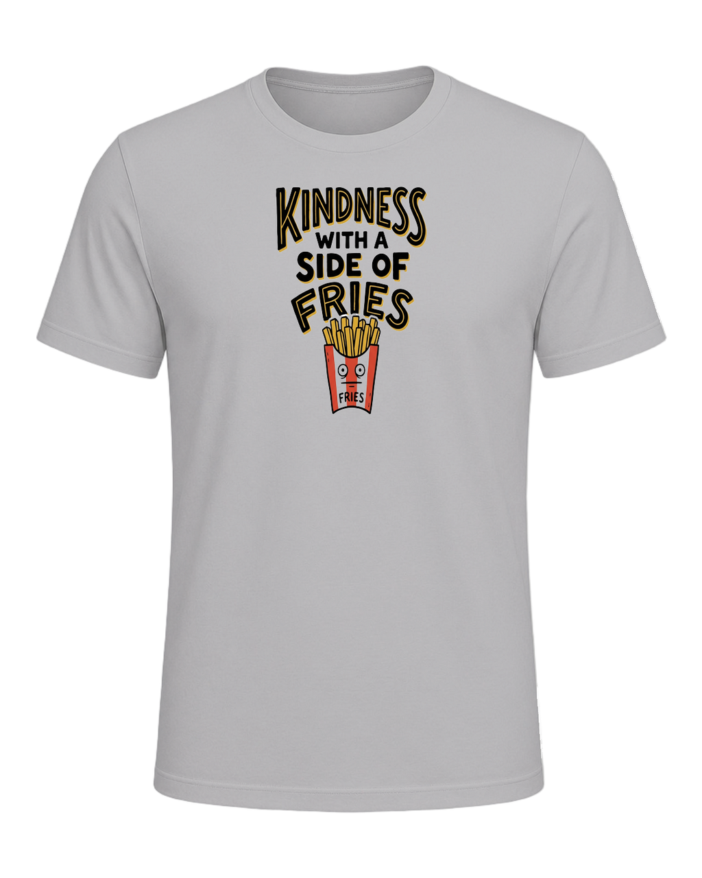 KINDNESS WITH A SIDE OF FRIES — Athletic Heather