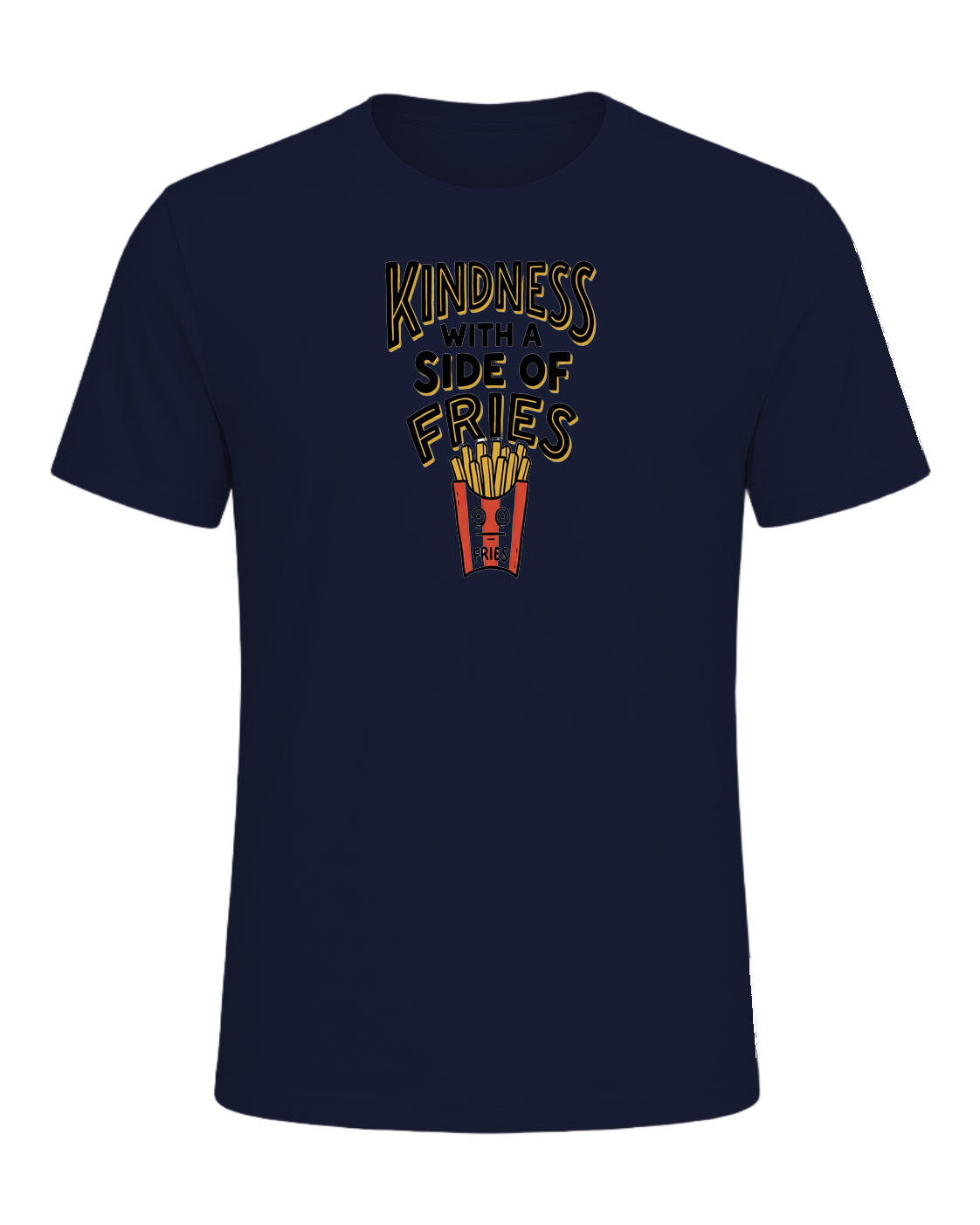 KINDNESS WITH A SIDE OF FRIES — Navy