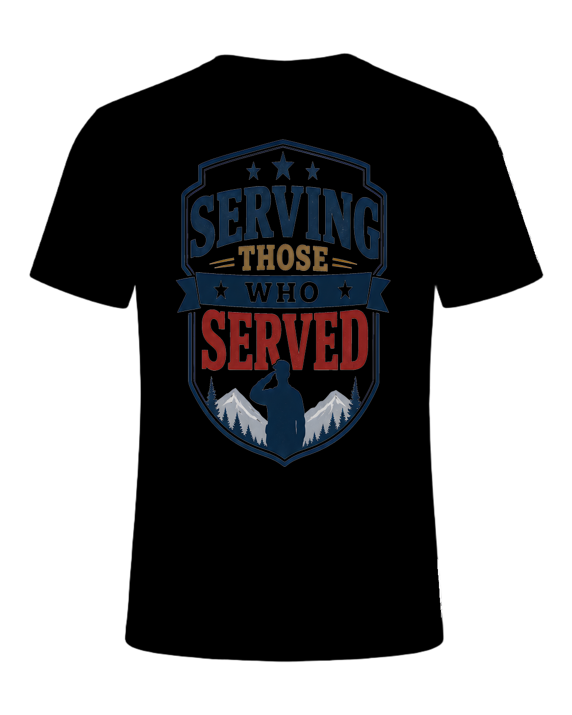 SERVING THOSE WHO SERVED — Black