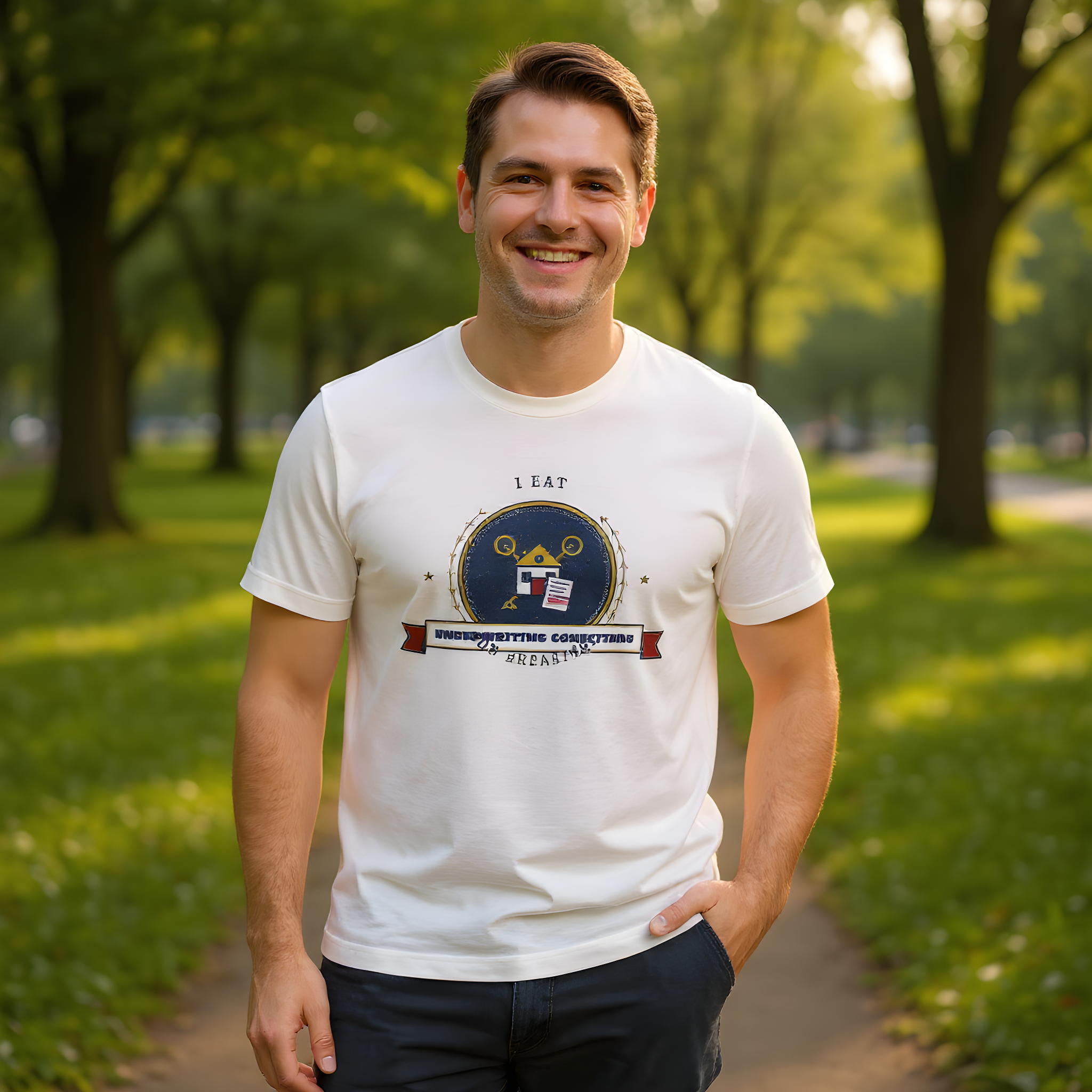 Underwriter T-Shirt — I Eat Underwriting Conditions for Breakfast — mortgage t-shirt design