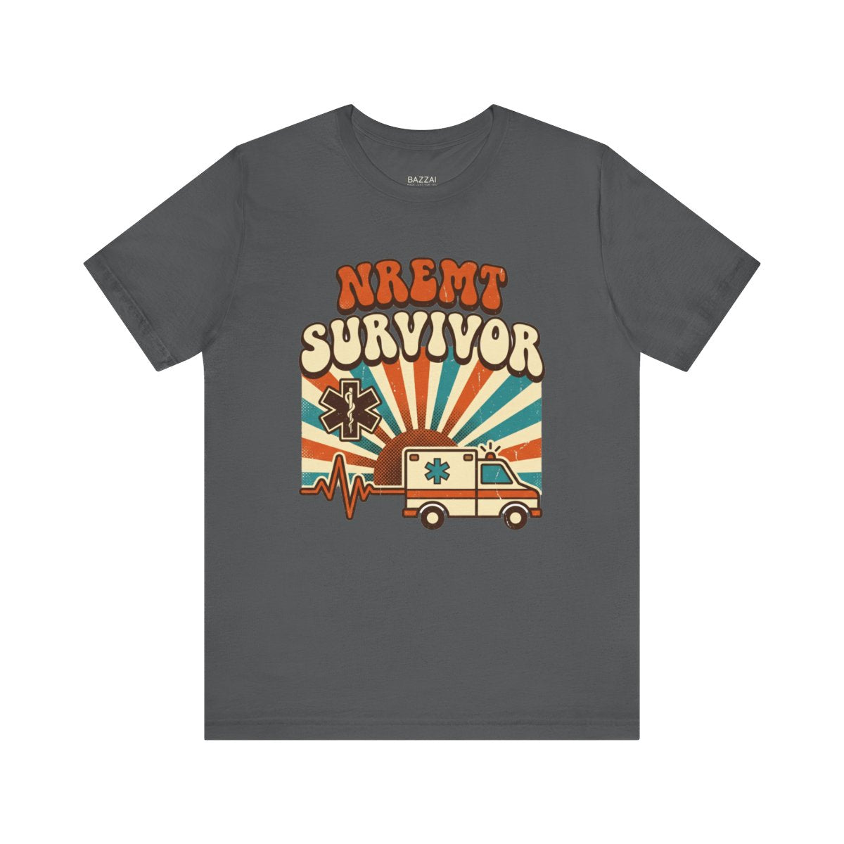 EMT Exam T-Shirt — NREMT Survivor — t-shirt design