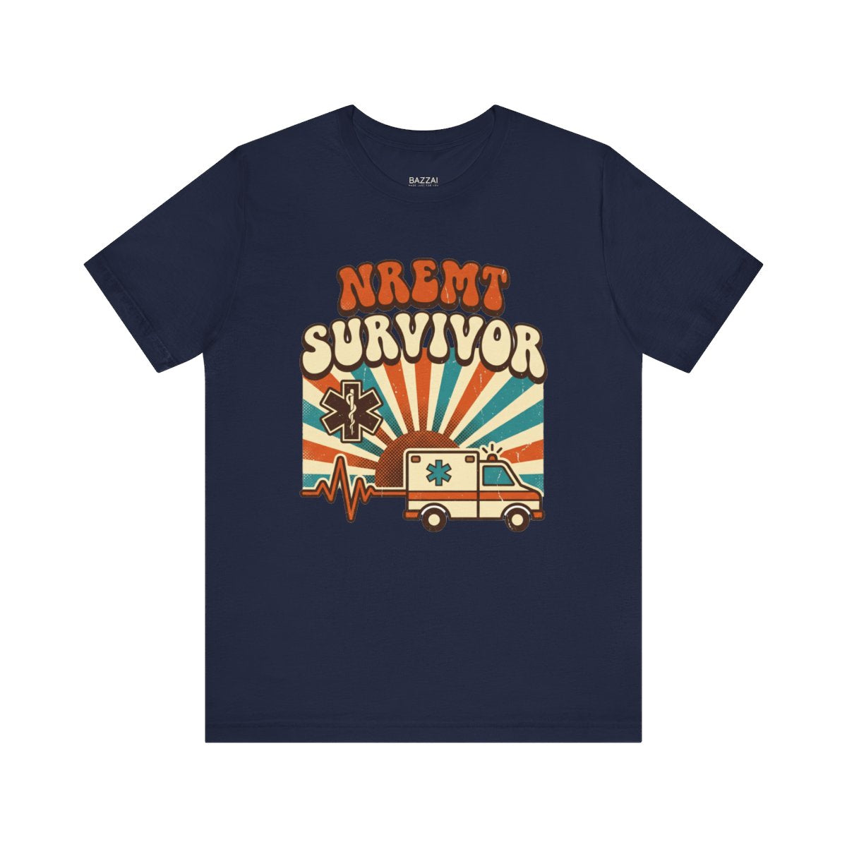 EMT Exam T-Shirt — NREMT Survivor — t-shirt design