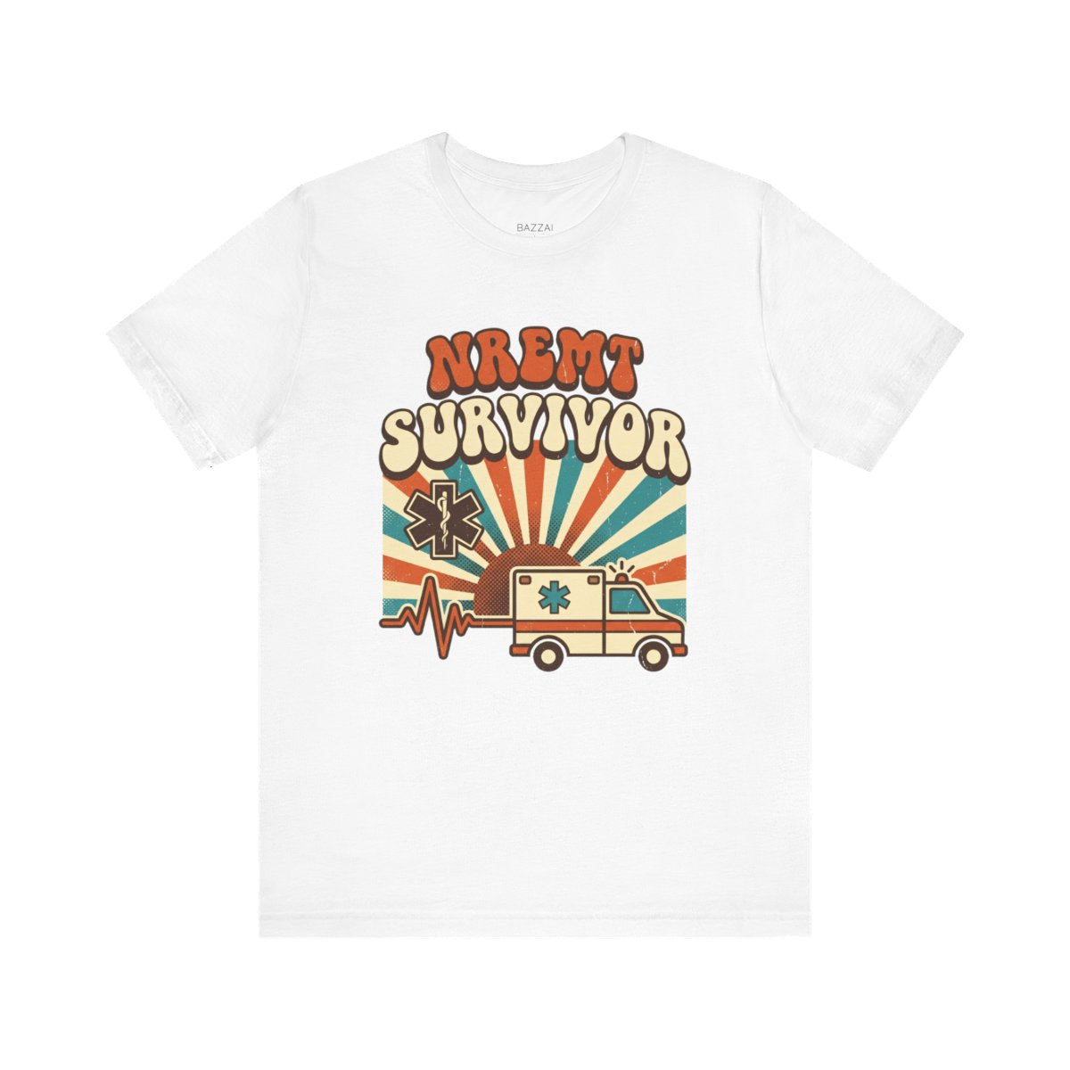 EMT Exam T-Shirt — NREMT Survivor — t-shirt design