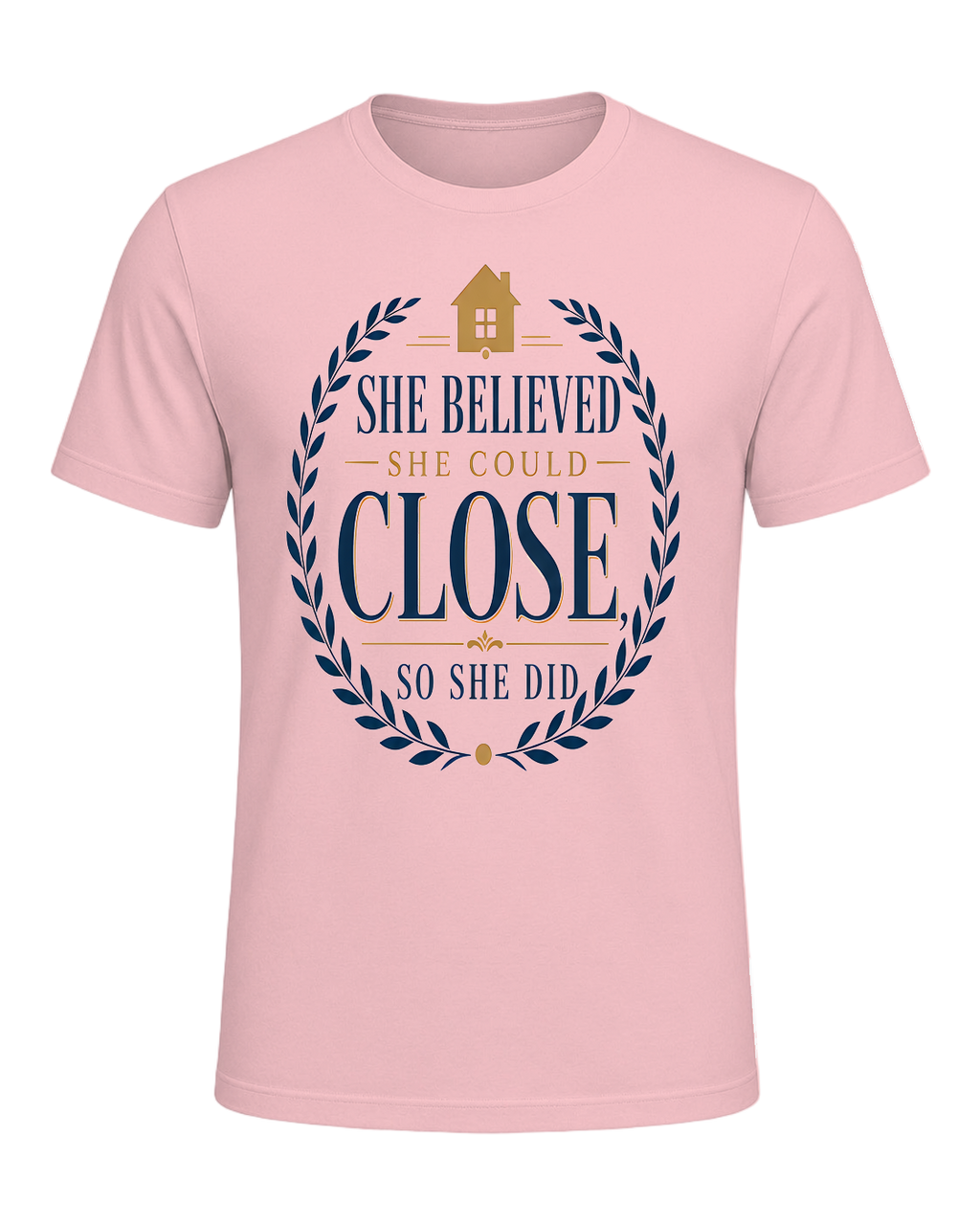 SHE BELIEVED SHE COULD CLOSE, SO SHE DID — Pink