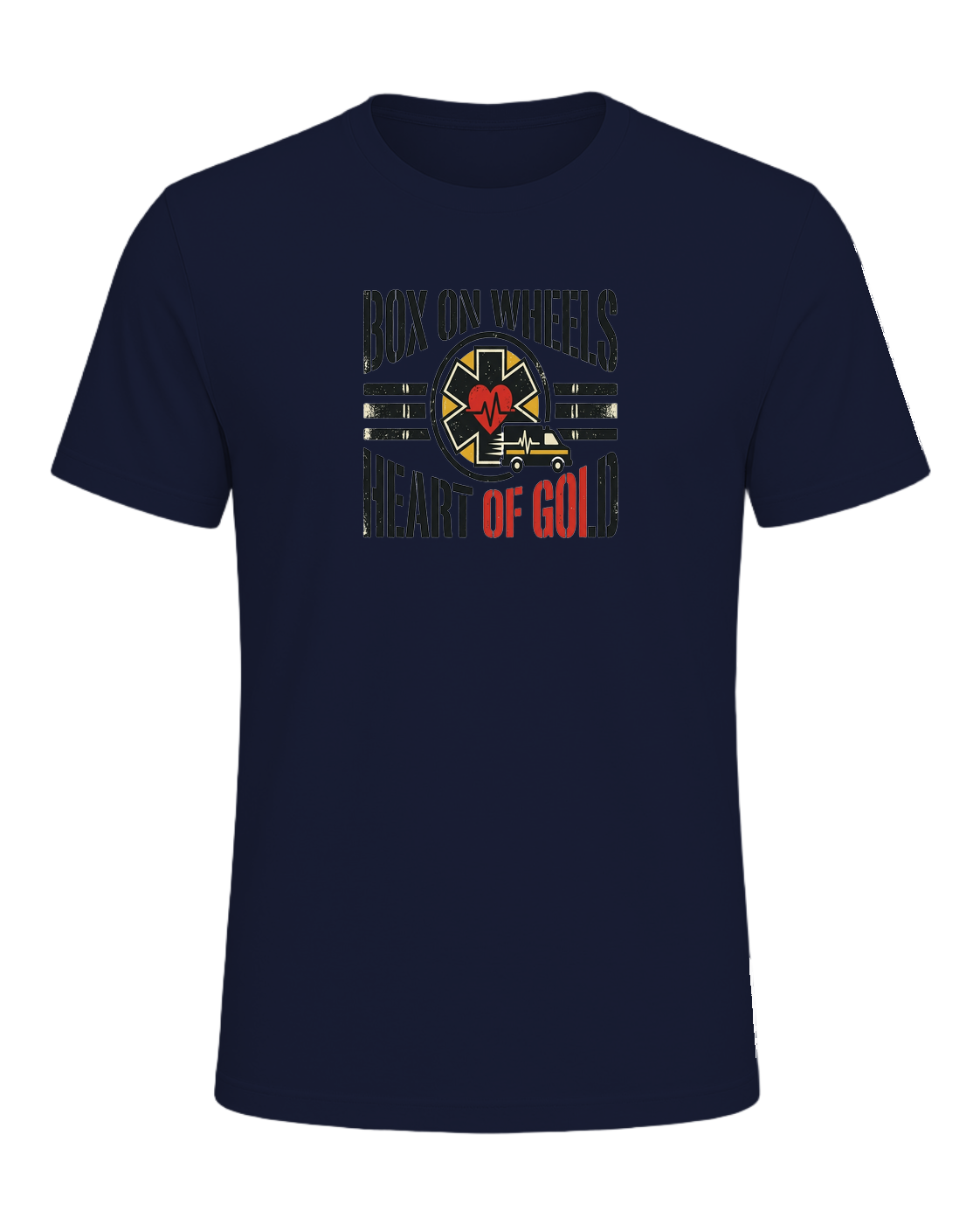 Box on wheels, heart of gold — Navy