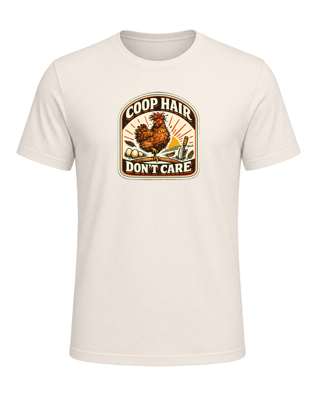 Coop Hair Don't Care Tee — Natural