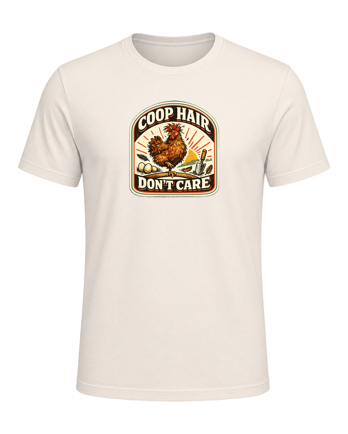 Coop Hair Don't Care Tee — Natural