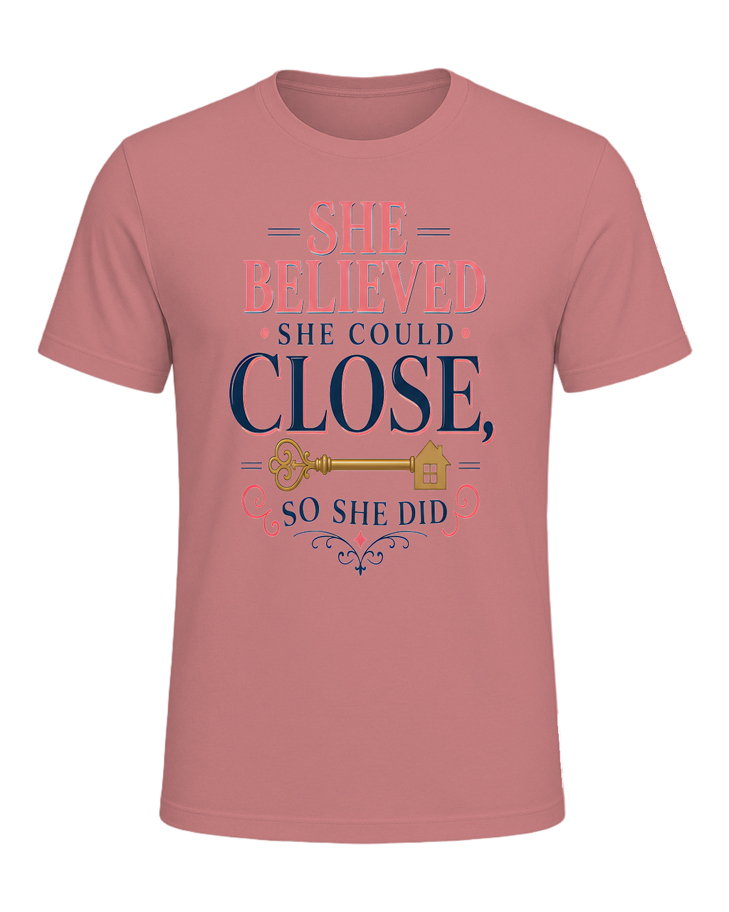 SHE BELIEVED SHE COULD CLOSE, SO SHE DID — Heather Mauve