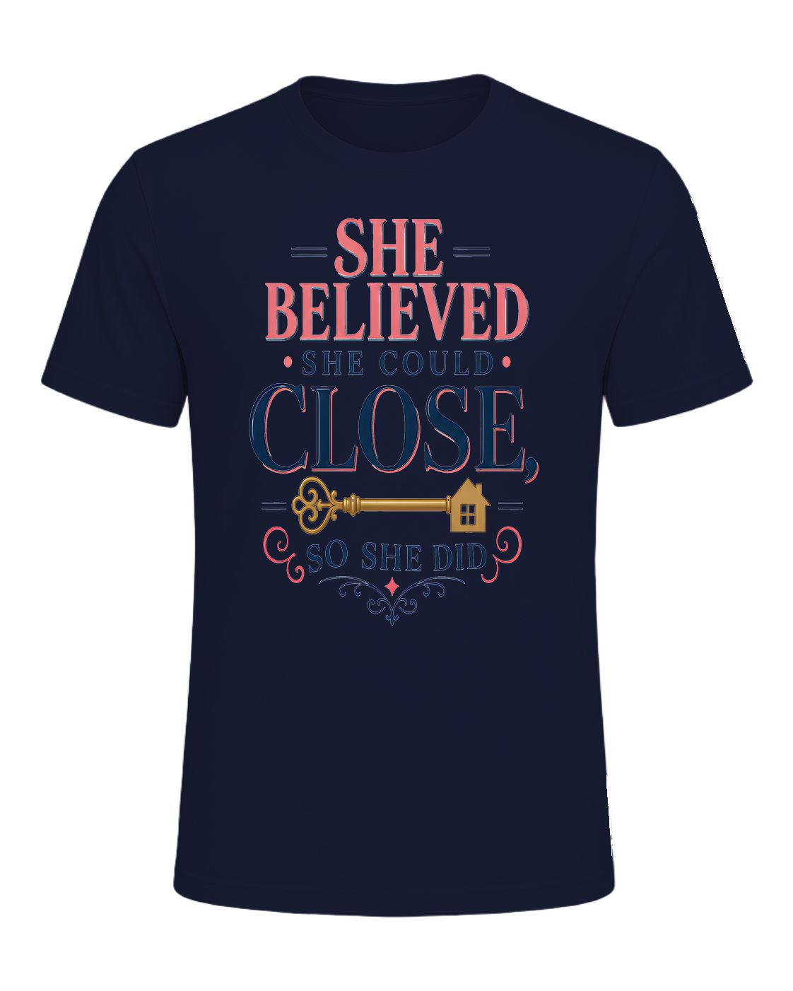 SHE BELIEVED SHE COULD CLOSE, SO SHE DID — Navy