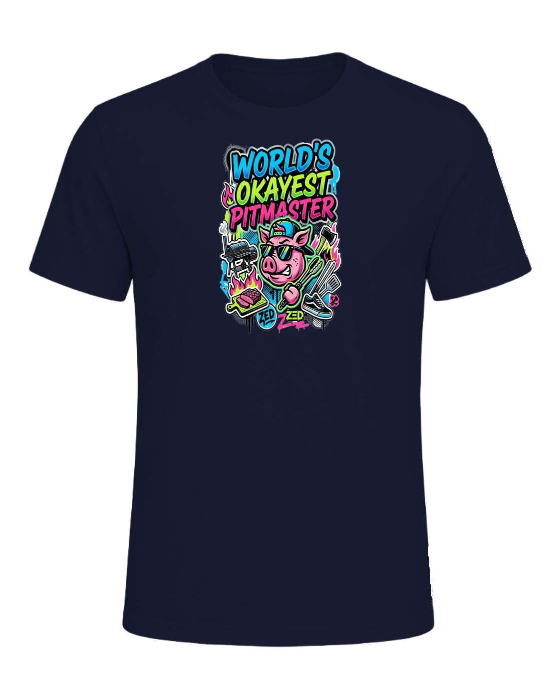 WORLD'S OKAYEST PITMASTER — Navy