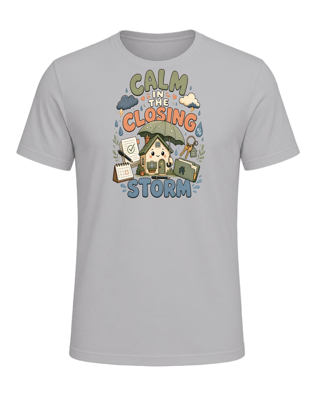 CALM IN THE CLOSING STORM — Athletic Heather