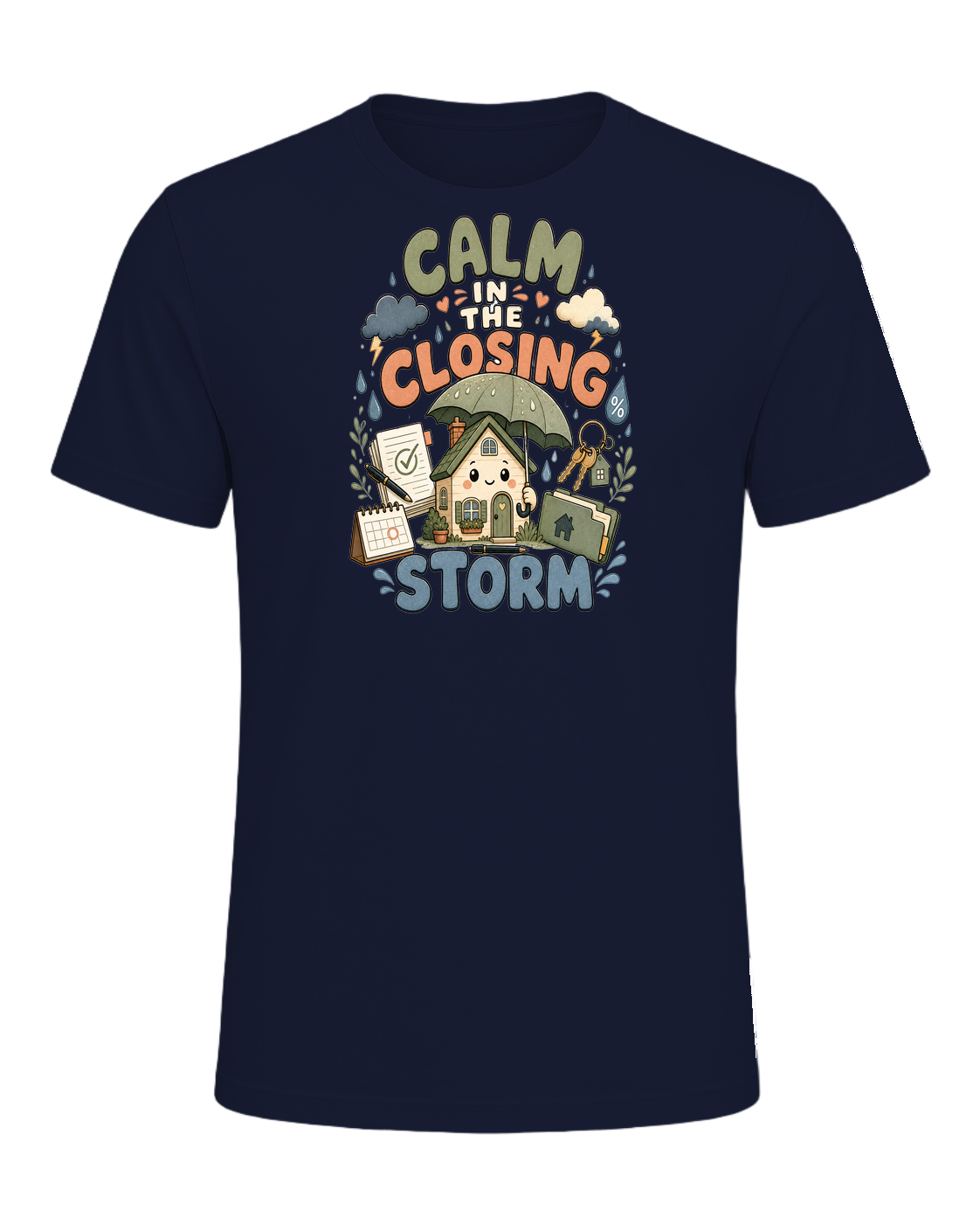 CALM IN THE CLOSING STORM — Navy
