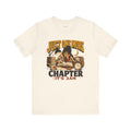 Night Reader T-Shirt — Just One More Chapter (It's 3AM) — books t-shirt design