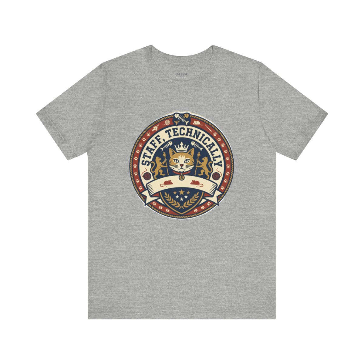 Cat Servant T-Shirt — Staff, Technically — t-shirt design
