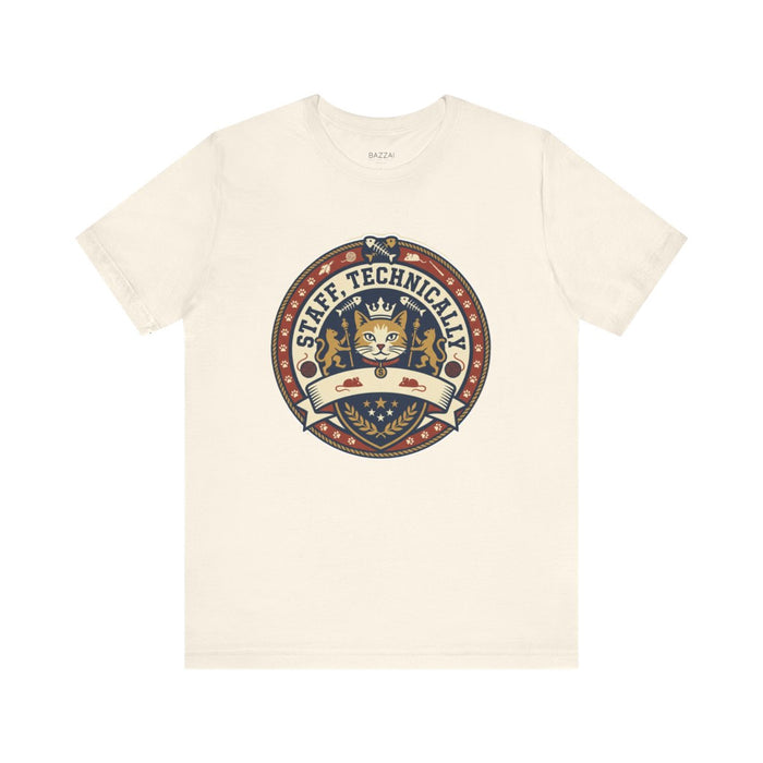 Cat Servant T-Shirt — Staff, Technically