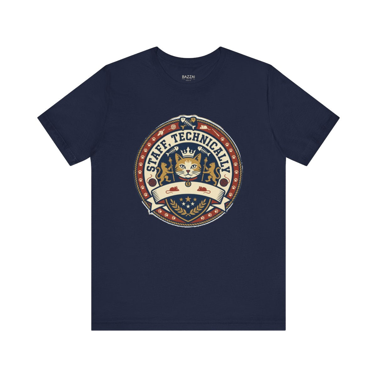 Cat Servant T-Shirt — Staff, Technically — t-shirt design