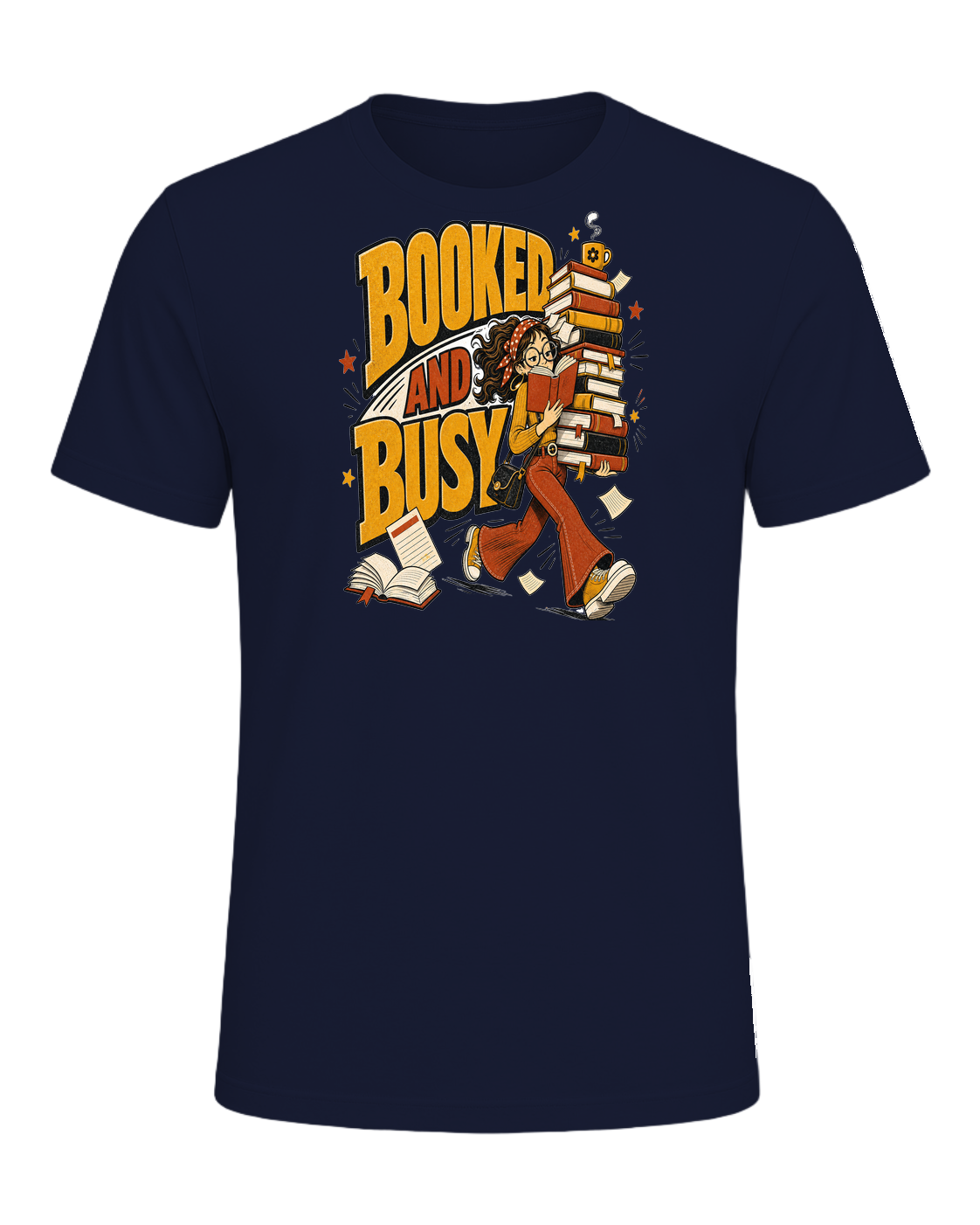 BOOKED AND BUSY — Navy