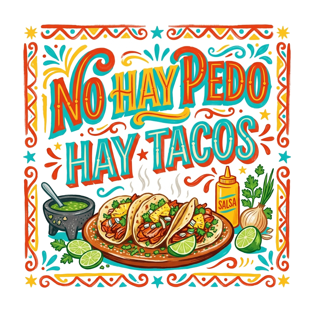 NO HAY PEDO HAY TACOS
