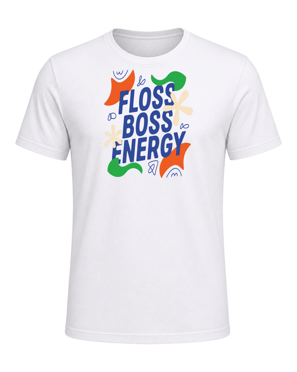 floss boss energy — White