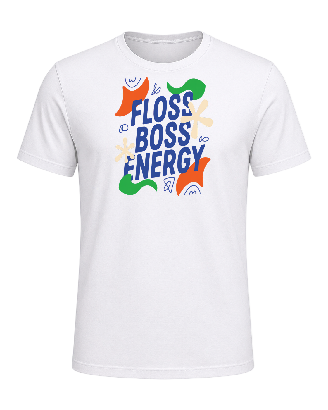 floss boss energy — White