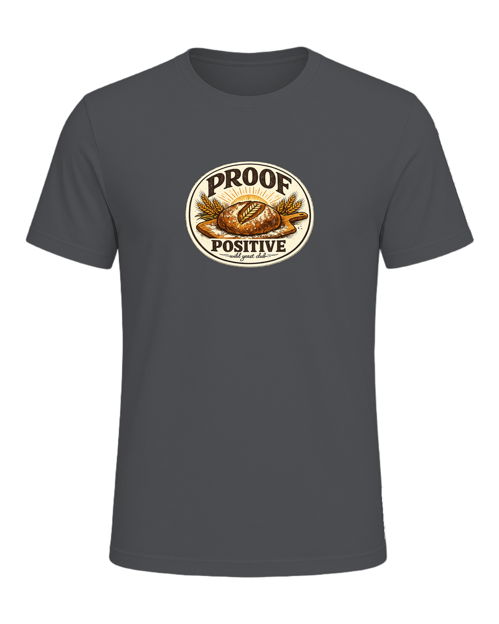 Proof Positive Tee — Asphalt