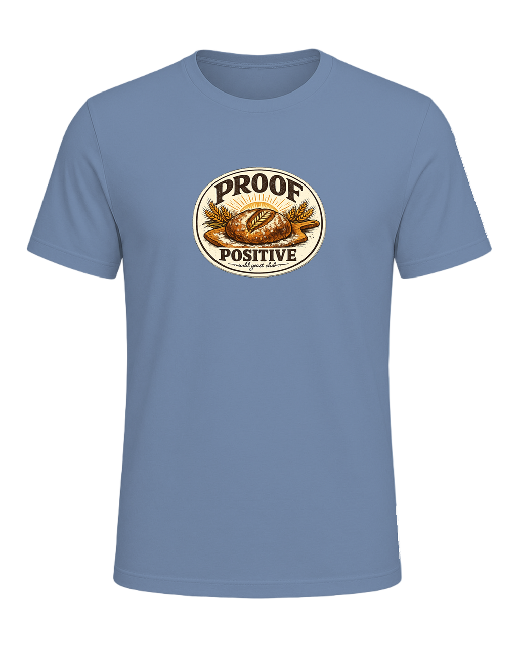 Proof Positive Tee — Steel Blue