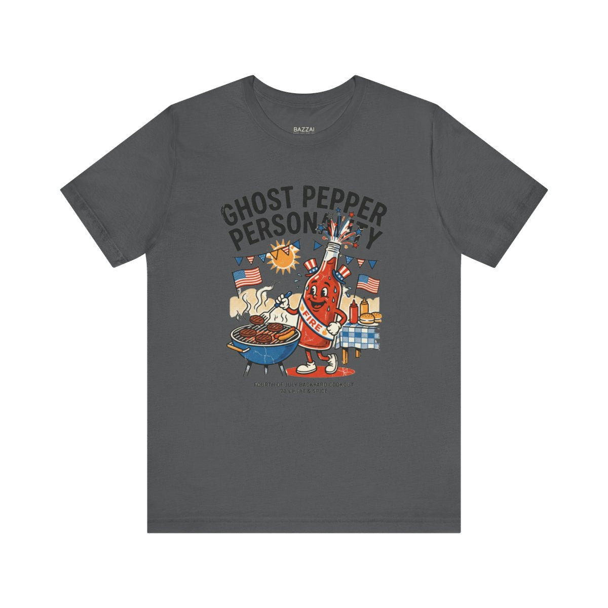 Extra Spicy T-Shirt — Ghost Pepper Personality — t-shirt design
