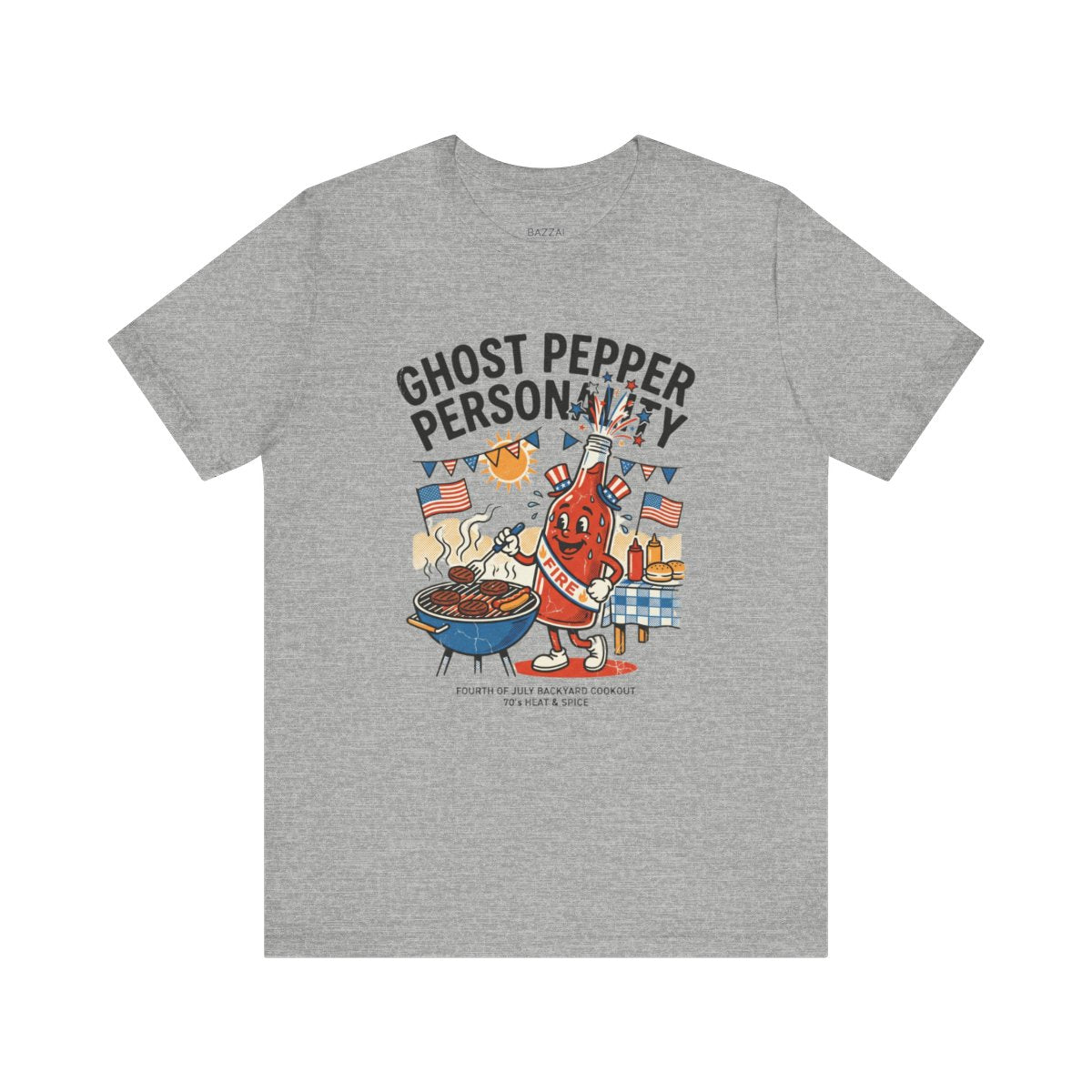 Extra Spicy T-Shirt — Ghost Pepper Personality — t-shirt design