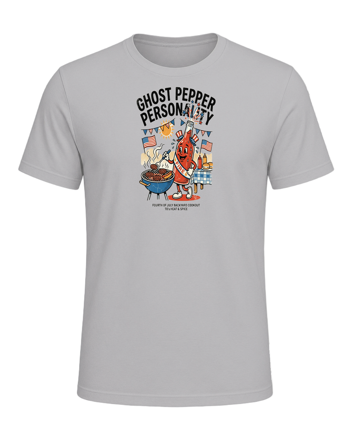 GHOST PEPPER PERSONALITY — Athletic Heather