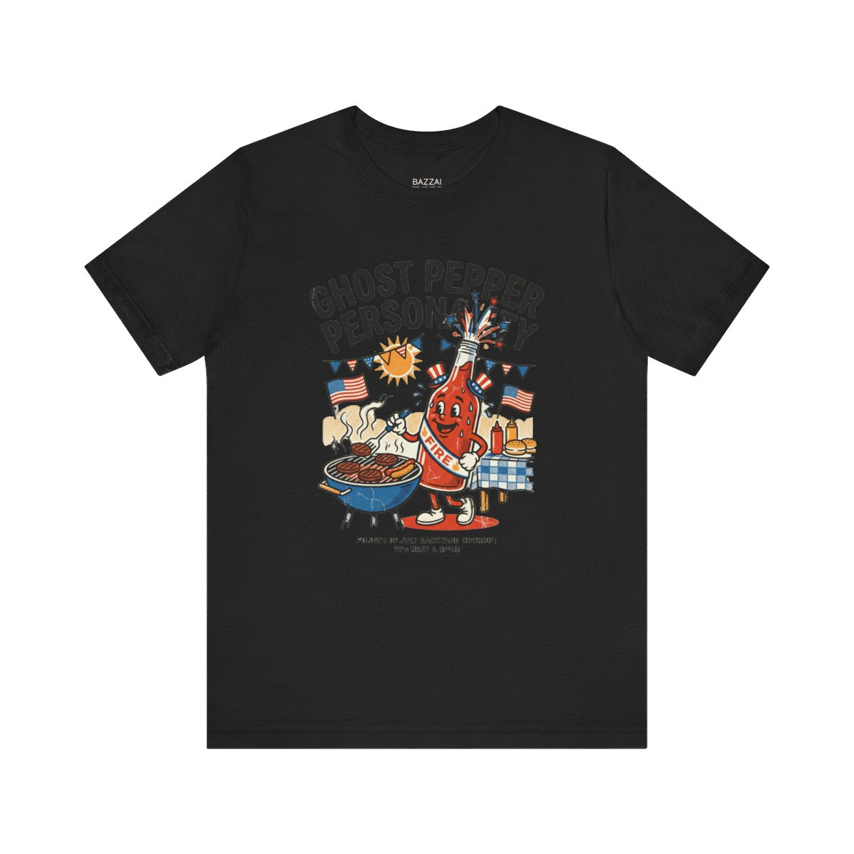 Extra Spicy T-Shirt — Ghost Pepper Personality — t-shirt design