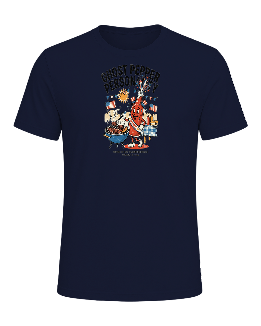GHOST PEPPER PERSONALITY — Navy