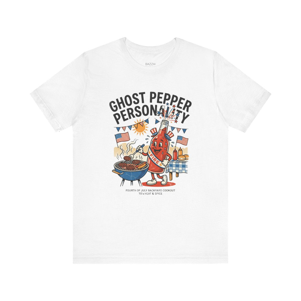 Extra Spicy T-Shirt — Ghost Pepper Personality — t-shirt design