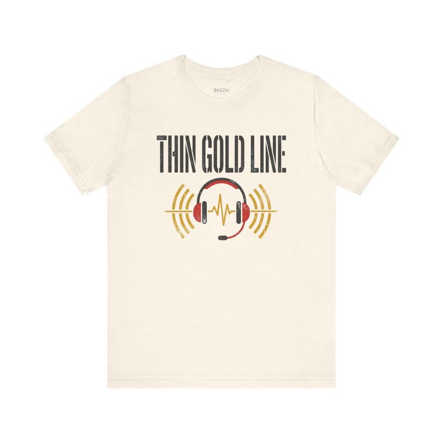 Thin Gold Line T-Shirt — The Voice Before the Sirens