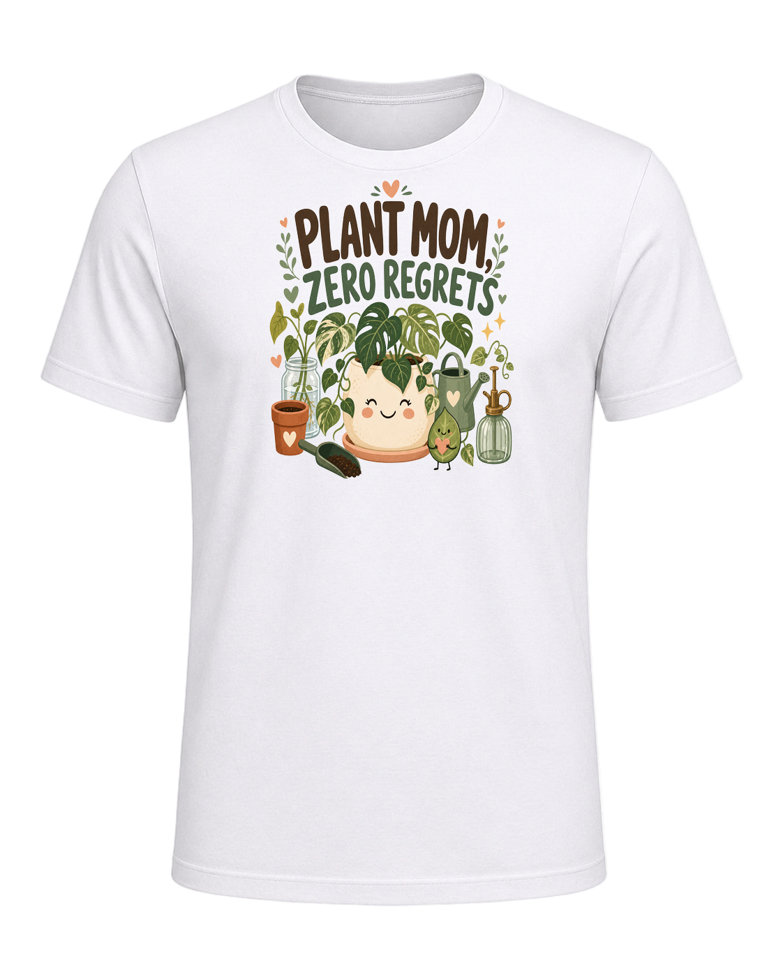 PLANT MOM, ZERO REGRETS — White